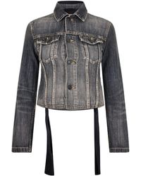 Balenciaga - Simple Denim Jacket - Lyst