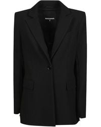 Patrizia Pepe - Slim Fit Stretch Blazer - Lyst