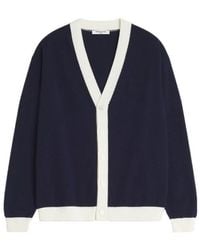 Maison Kitsuné - Button Trim Cardigan - Lyst
