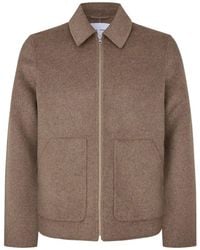 Samsøe & Samsøe - Point Collar Zip Jacket - Lyst