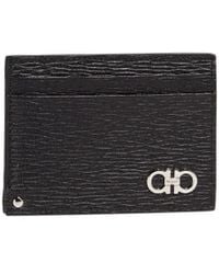 Ferragamo - Ferragamo Gancini Card Holder - Lyst