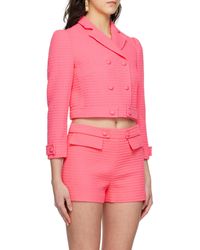 Moschino - Double-Breasted Casual Jacket - Lyst