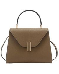 Valextra - Iside Small Top Handle Shoulder Bag - Lyst