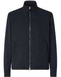 ZEGNA - Stand Collar Zip-Up Jacket - Lyst