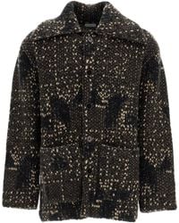 Dries Van Noten - Knitted Oversized Cardigan - Lyst