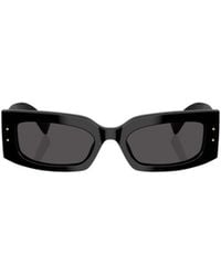 Dolce & Gabbana - Eyewear Rectangular Frame Sunglasses - Lyst