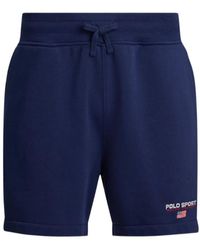 Polo Ralph Lauren - Drawstring Logo-Detail Shorts - Lyst