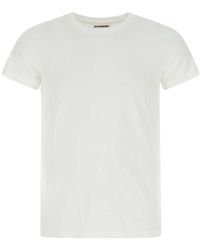 Jil Sander - Crewneck Short-Sleeved T-Shirt - Lyst
