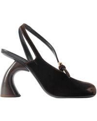 Dries Van Noten - Velvet Slingback Pumps - Lyst