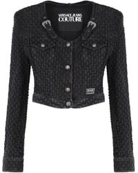 Versace Jeans Couture - Couture Logo Denim Jacket - Lyst