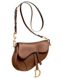 Dior - Medium Soft Saddle Bag With Strap - Lyst