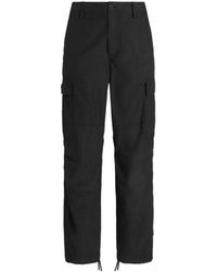Dolce & Gabbana - Logo Plaque Cargo Trousers - Lyst
