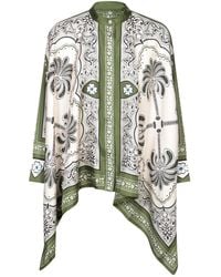 La DoubleJ - La Doublej Scarf-Style Printed Top - Lyst
