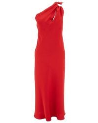 Max Mara - Studio Entrata One-Shoulder Dress - Lyst