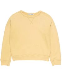 Acne Studios - Sprayed Logo Sweatshirt - Lyst