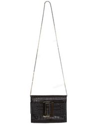 Boyy - Buckle Detailed Embossed Crossbody Bag - Lyst