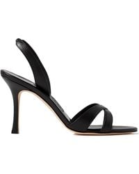 Manolo Blahnik - Thin-Strap High Heel Sandals - Lyst