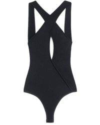 Celine - Steel Ring Tight-Fitting Jumpsuit - Lyst