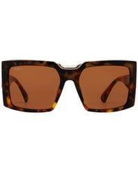 Max Mara - Square Frame Sunglasses - Lyst