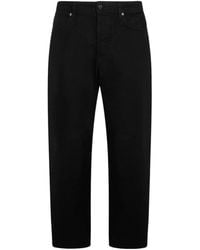 Stone Island - Logo Patch Straight-Leg Pants - Lyst