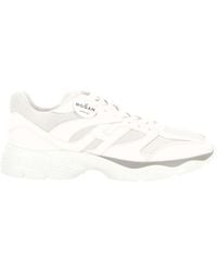 Hogan - Allac Panelled Lace-Up Sneakers - Lyst