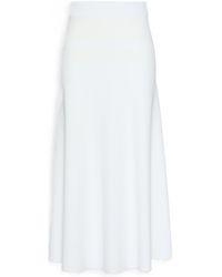 Max Mara - Flared Knit Skirt - Lyst