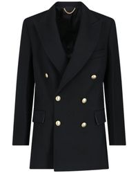 Victoria Beckham - Double-Breasted Jacket - Lyst