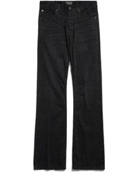 Balenciaga - Low-Waisted Straight-Leg Jeans - Lyst