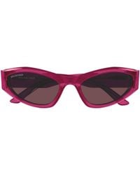 Balenciaga - Eyewear Cat-Eye Frame Sunglasses - Lyst