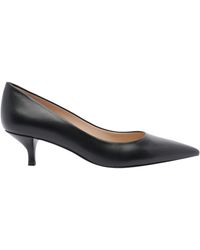 Stuart Weitzman - Stuart Power Leather Pumps - Lyst