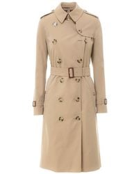 Burberry - Kensington Heritage Double Breated Belted Trench Coat - Lyst