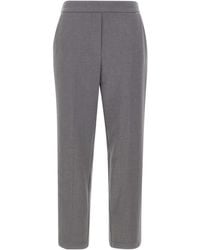 Kaos - Elastic-Waist Straight-Leg Pants - Lyst