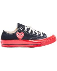 COMME DES GARÇONS PLAY - X Converse Low-Top Sneakers - Lyst