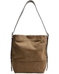 Lemaire - Small Belted Tote Bag - Lyst