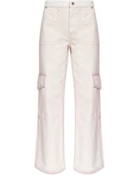 Ganni - Multi-Pocket Cargo Pants - Lyst