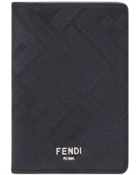 Fendi - Ff Bi-Fold Card Holder - Lyst