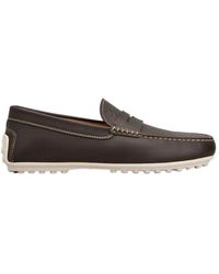 Tod's - Round-Toe Loafers - Lyst