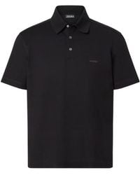 ZEGNA - Classic Short-Sleeve Polo Shirt - Lyst