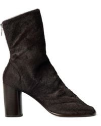 Lemaire - 80Mm Glove Heeled Ankle Boots - Lyst