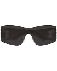 Balenciaga - Eyewear Shield Frame Sunglasses - Lyst