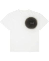 MM6 by Maison Margiela - Numeric Signature Spray T-Shirt - Lyst