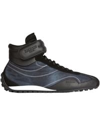 Balmain - Racing Mid-Top Trainers - Lyst