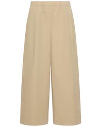 Weekend by Maxmara - ウィークエンド マックスマーラ ワイドレッグ トラウザーズ - Lyst