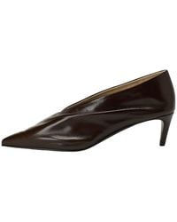 KHAITE - Logo High Heels - Lyst