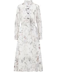 Dior - Mid-Length Belted Dress - Lyst