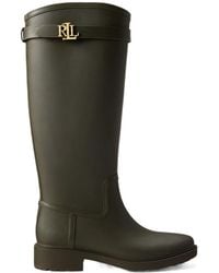 Ralph Lauren - Leather Portiah Wellies - Lyst