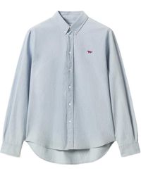 Maison Kitsuné - Maison Kitsuné Profile Fox Casual Shirt - Lyst