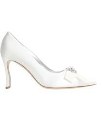 Manolo Blahnik - Pointed-Toe High-Heeled Boots - Lyst
