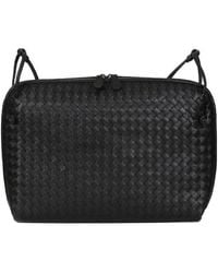 Bottega Veneta - Knitted Cross-Body Bag - Lyst