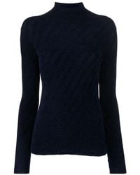 Emporio Armani - Mock Neck Sweater - Lyst